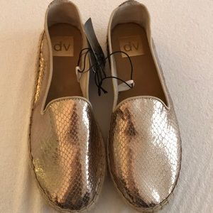 DV by Dolce Vita for Target Gold Espadrilles